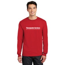 Full Front Print Gildan - DryBlend® 50/50 Long Sleeve T-Shirt 